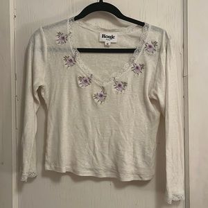 Rouje floral top